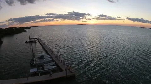Sunrise in Key largo Stock Footage 43460042