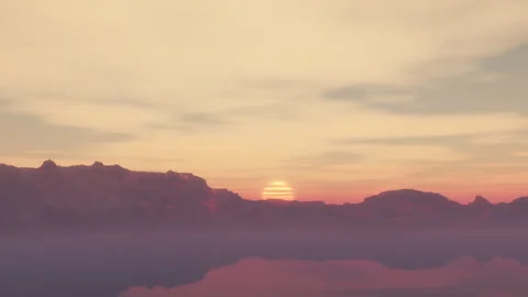 Sunrise lake Video stock 326231587