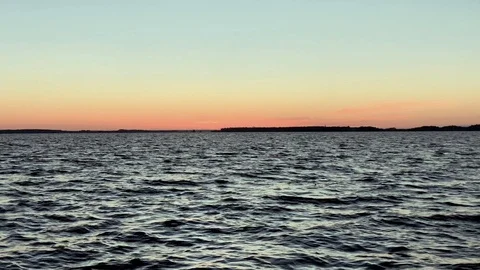Sunrise on lake Marion Stock Footage 89604787