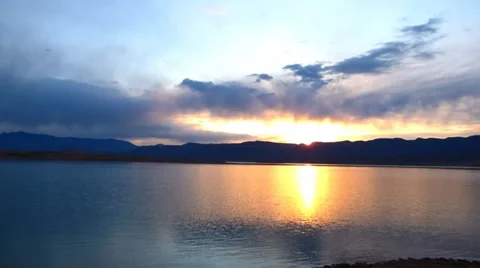 Sunrise Lake Meade Video stock 37125977