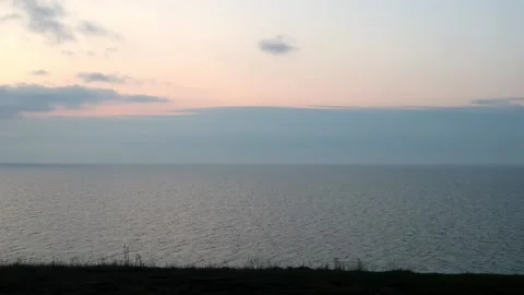 Sunrise by lake view Stock Footage 239574029