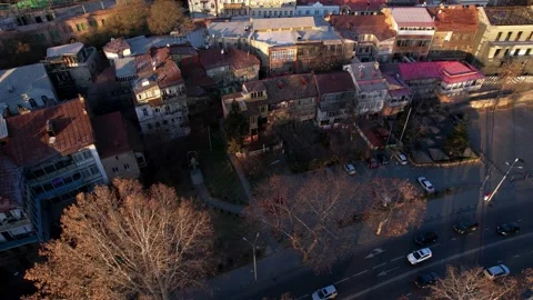 Sunrise light in the city Stock-Footage 169169638