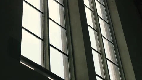 Sunrise Looking out Through Window Stock Footage 309321655