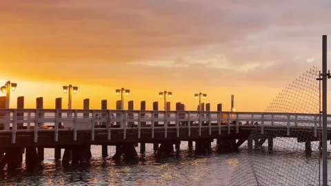 Sunrise In Los Angeles Stock Footage 170273791