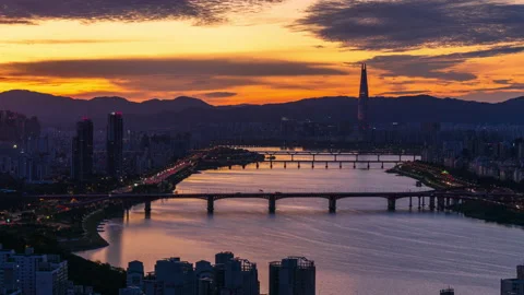 Sunrise Maebongsan Zoom in Stock Footage 162231920