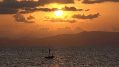 Sunrise Mediterranean Stock Footage 89931638