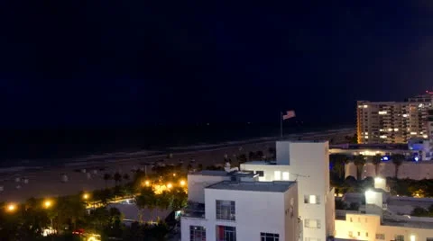 Sunrise Miami Beach Video stock 20544033