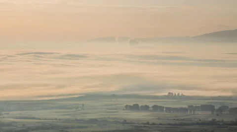 Sunrise Mist Stock Footage 51538757