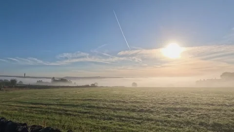 SunRise Mist Stock Footage 284772348