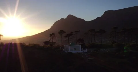 Sunrise mosque in Cape Town Video stock 74715451