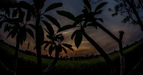 Sunrise Motionlapse Bali 4k Stock Footage 44379112