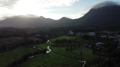 SUNRISE ON THE MOUNT Stock Footage 135425109