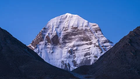 Sunrise at Mount Kailash, Tibet Stock Footage 322914910
