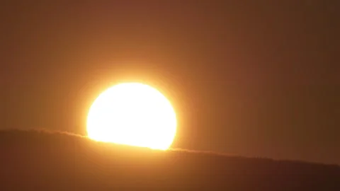 Sunrise in mountain close-up.  Stock Footage 266879064