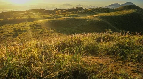 Sunrise in mountain Stock Footage 61910501