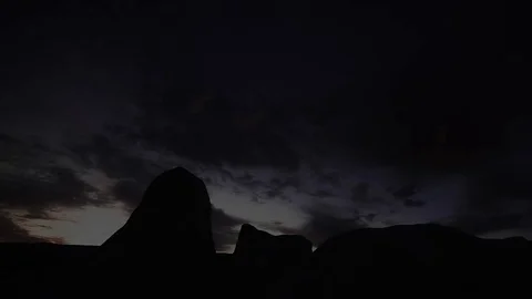 Sunrise on the mountain Stock Footage 72325130