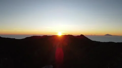 Sunrise mountain Stock Footage 260810979