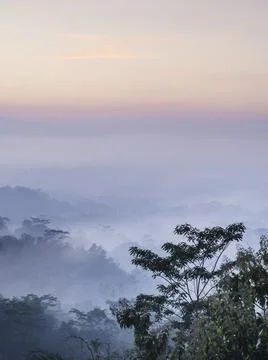 Sunrise on the mountain. Stock Photos