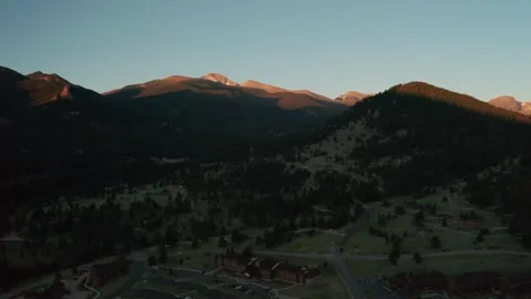 Sunrise Mountain Range 2 Stock Footage 281289221