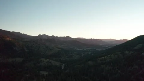 Sunrise Mountain Range Stock Footage 281289223