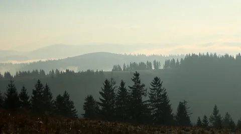 Sunrise in the mountains Video stock 879934