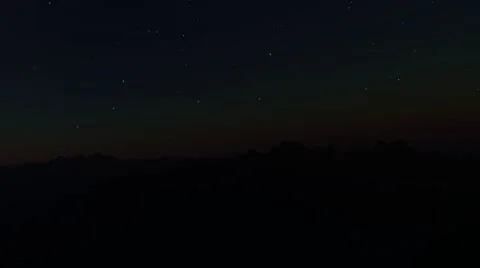 Sunrise in the mountains Stock Footage 51749934