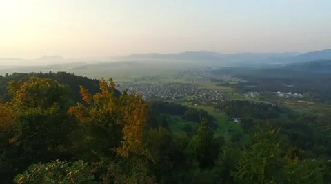 Sunrise in the mountains Stock Footage 67560011