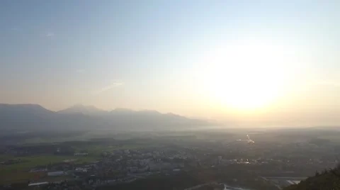 Sunrise in the mountains Stock Footage 67560033