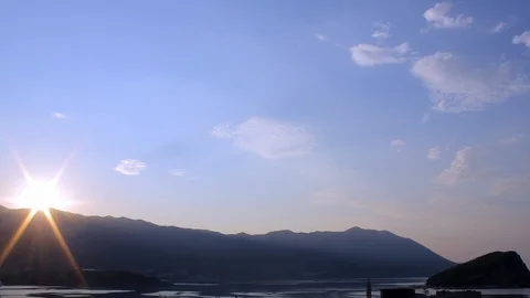 Sunrise At Mountains Video stock 85616772