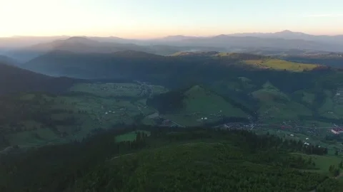 Sunrise in the mountains Stock Footage 130797499
