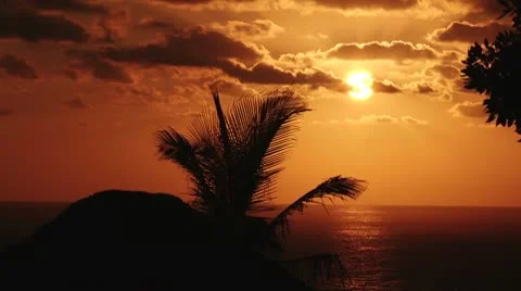 Sunrise in mozambique01 Stock Footage 10560171