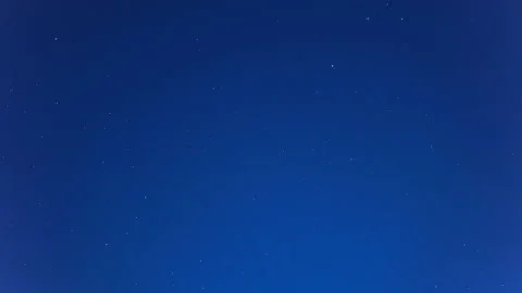 Sunrise night starry sky with blinking stars motion timelapse,universe field Stock Footage 130926320