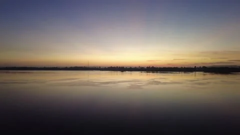 Sunrise on the Nile Stock Footage 218127134