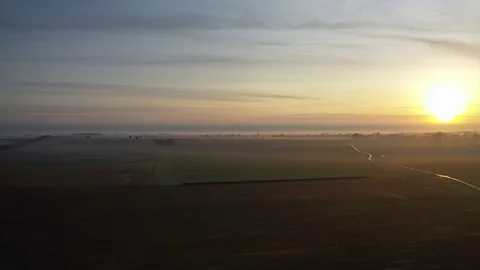 Sunrise in Normandie Stock-Footage 122039356