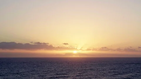 Sunrise Ocean 03 Stock Footage