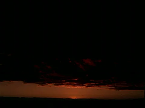 Sunrise Ocean Clouds 320x240 Stock Footage 558647