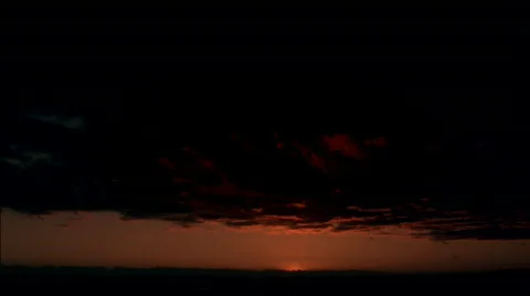 Sunrise Ocean Clouds HD Vidéo 558687