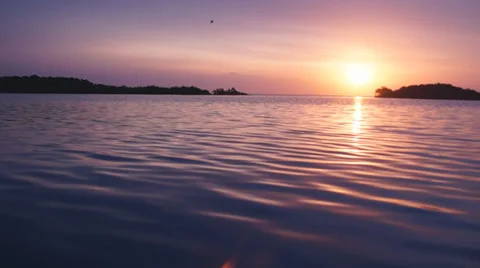 Sunrise Ocean Florida Stock Footage 36786336