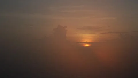 Sunrise on the ocean Stock Footage 2656010