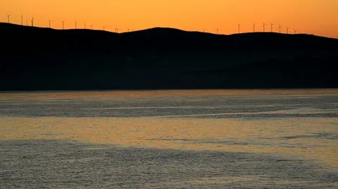 Sunrise on the ocean Stock Footage 10816107