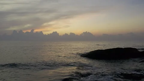 Sunrise at ocean Video stock 259255452