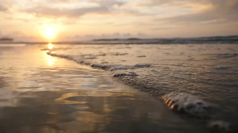 Sunrise Ocean - Slow Motion Stock Footage 67361202