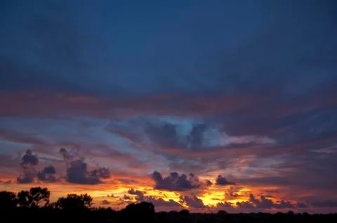 Sunrise or Sunset 004 Stock Photos