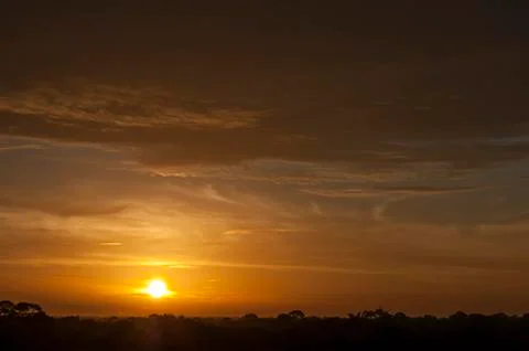 Sunrise or Sunset 026 Stock Photos