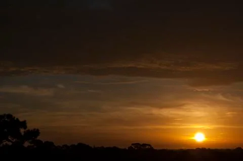 Sunrise or Sunset 026 Stock Photos