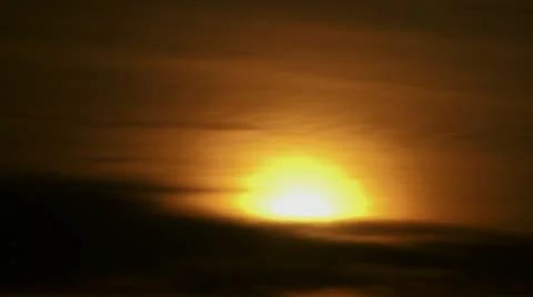 Sunrise or Sunset Time-Lapse (if inverted) Stock Footage 20512185