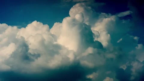 Sunrise Over Alpine Clouds and Melting Snow 4K Stock Footage 346472217