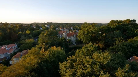 Sunrise over Arcachon Stock Footage 96081491