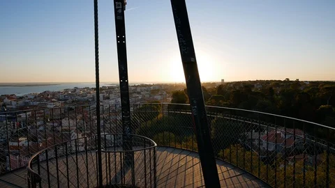 Sunrise over Arcachon Stock Footage 96081912