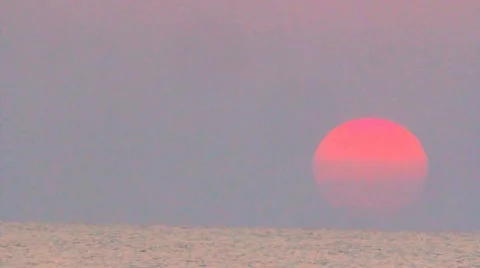 Sunrise over the Atlantic 库存影片 5298955